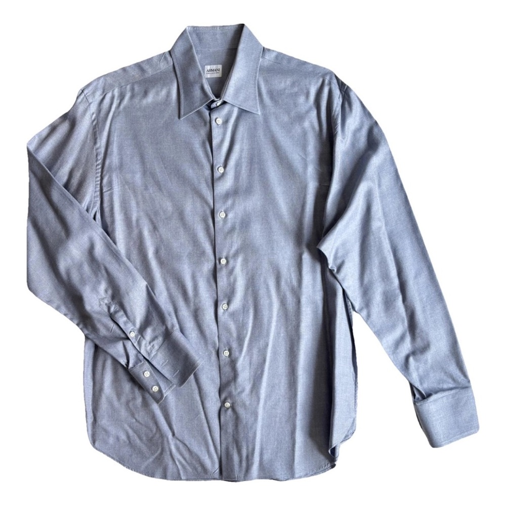 Armani Collezioni Men’s Cotton Button Down Shirt